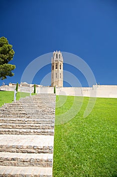 Stairs to Lleida cathedral