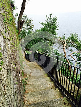 Stairs to Marina Grande Sorrento