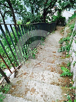 Stairs to Marina Grande Sorrento