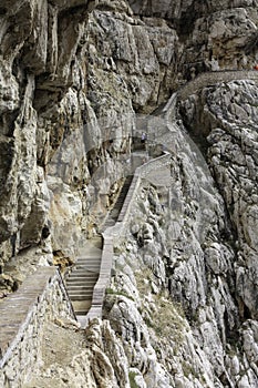 Stairs to Neptunes Cave photo