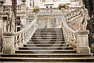 Stairs to palace