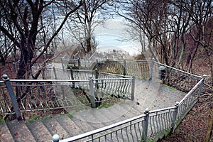 Stairs to the sea