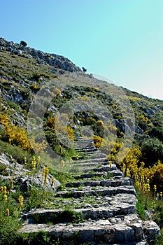 Stairs to the sky in Croatia