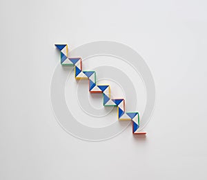 Stairs twist toy