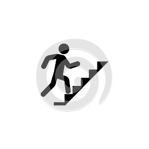 stairs up icon