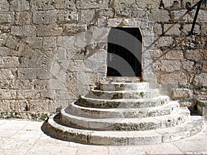 Stairs in yard in Bethlehem