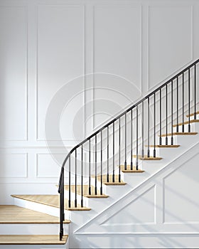 Stairway. 3d render