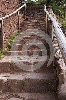 Stairway at Awanacancha    834560