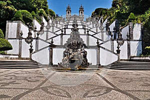 Stairway of Bom Jesus do Monte, Braga, Portugal photo