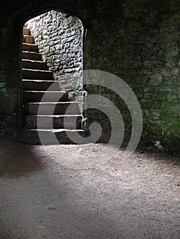 Treppe Schloss Keller  verlies 