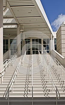Stairway at convention center