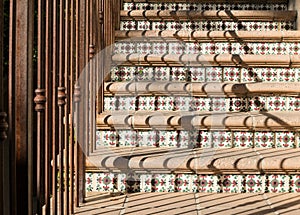 Stairway details, Southwestern design