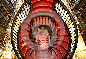 Stairway of Lello Bookstore