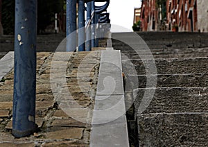 Stairway in Liege photo