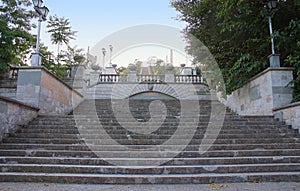 Stairway on the Mitridat mountain in Kerch