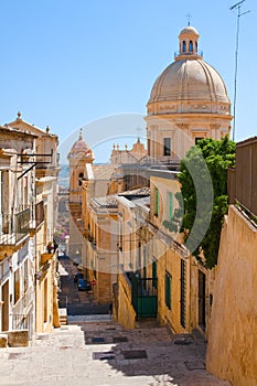 Stairway in Noto photo