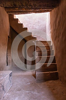 Stairway in old town Al-Ula photo