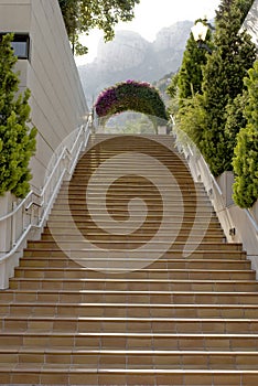 Stairway. Outdoor. Monaco.