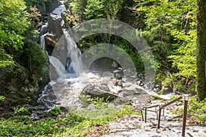 Stairway to Bash Bish Falls