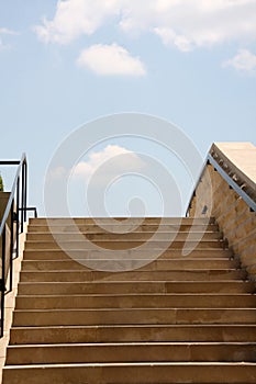 Stairway to the blue sky