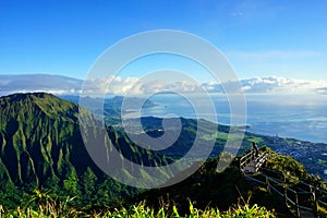 Stairway to Heaven Haiku Stairs Oahu, Hawaii