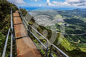 Stairway to Heaven, Oahu, Hawaii photo