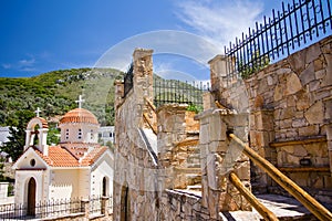 Stairway to monastery