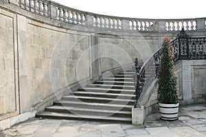 Stairway to the palace