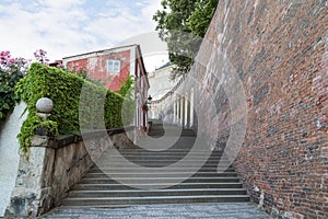 Stairway to the Prague Castle