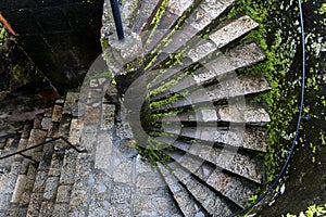 Stairway to prison at Intramuros