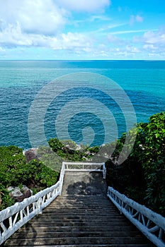 Stairway to the sea