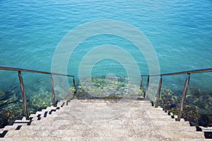 Stairway to the sea