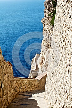 Stairways to Nature Cave in Capo Caccia