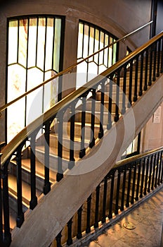 Vista House, Oregon, Stairwell