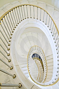 Stairwell in the Polish palace.