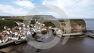 Staithes elevated pan