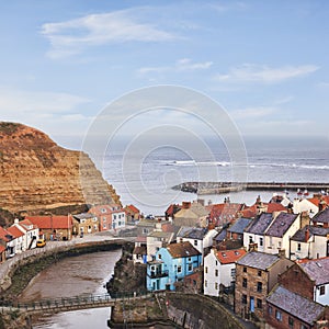 Staithes, North Yorkshire, England