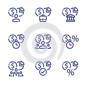 Stakeholder concept, business investor, government bond, financial supply