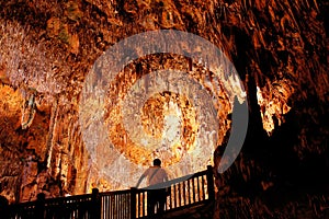stalactite cave photo