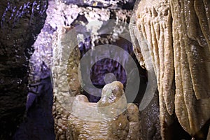 Stalactite cave