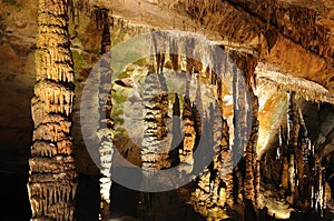 Stalactite Row in Caverns photo