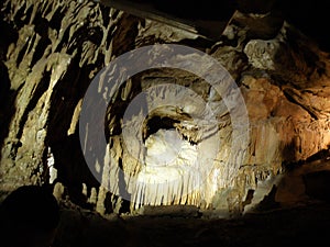 Stalactite and stalagmite Cave