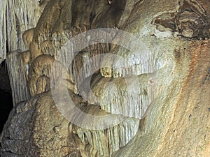 Stalactite and stalagmite cave, Slovakia