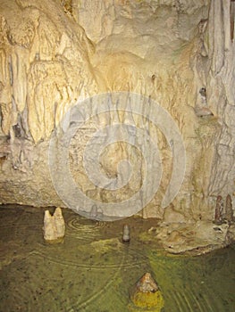 Stalactite and stalagmite cave, Slovakia