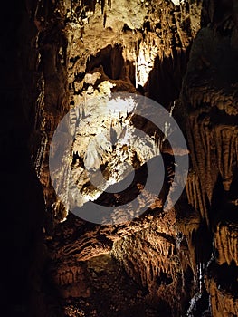 Stalactite and stalagmite Cave