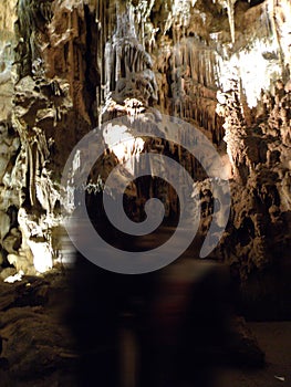 Stalactite and stalagmite Cave