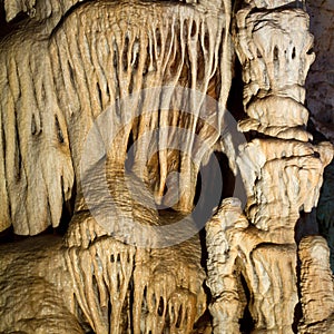 Stalactite stalagmite cavern photo