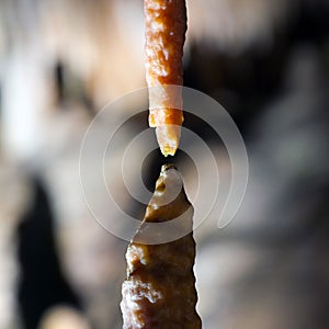 Stalactite stalagmite cavern