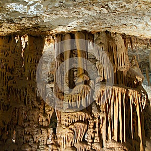 Stalactite stalagmite cavern