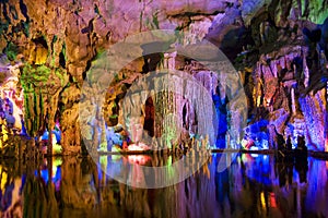 Stalactite and Stalagmite Formations photo
